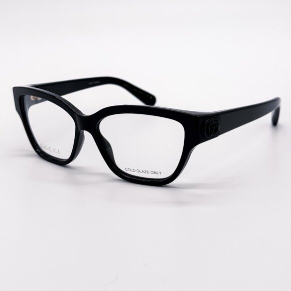 NEW GUCCI GG1597O 001 BLACK WOMEN EYEGLASSES GUCCI - Picture 1 of 12